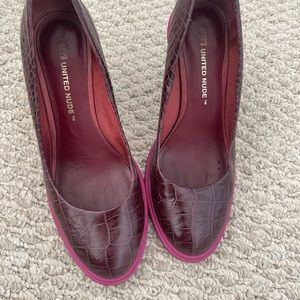 United nude pumps , sz 7